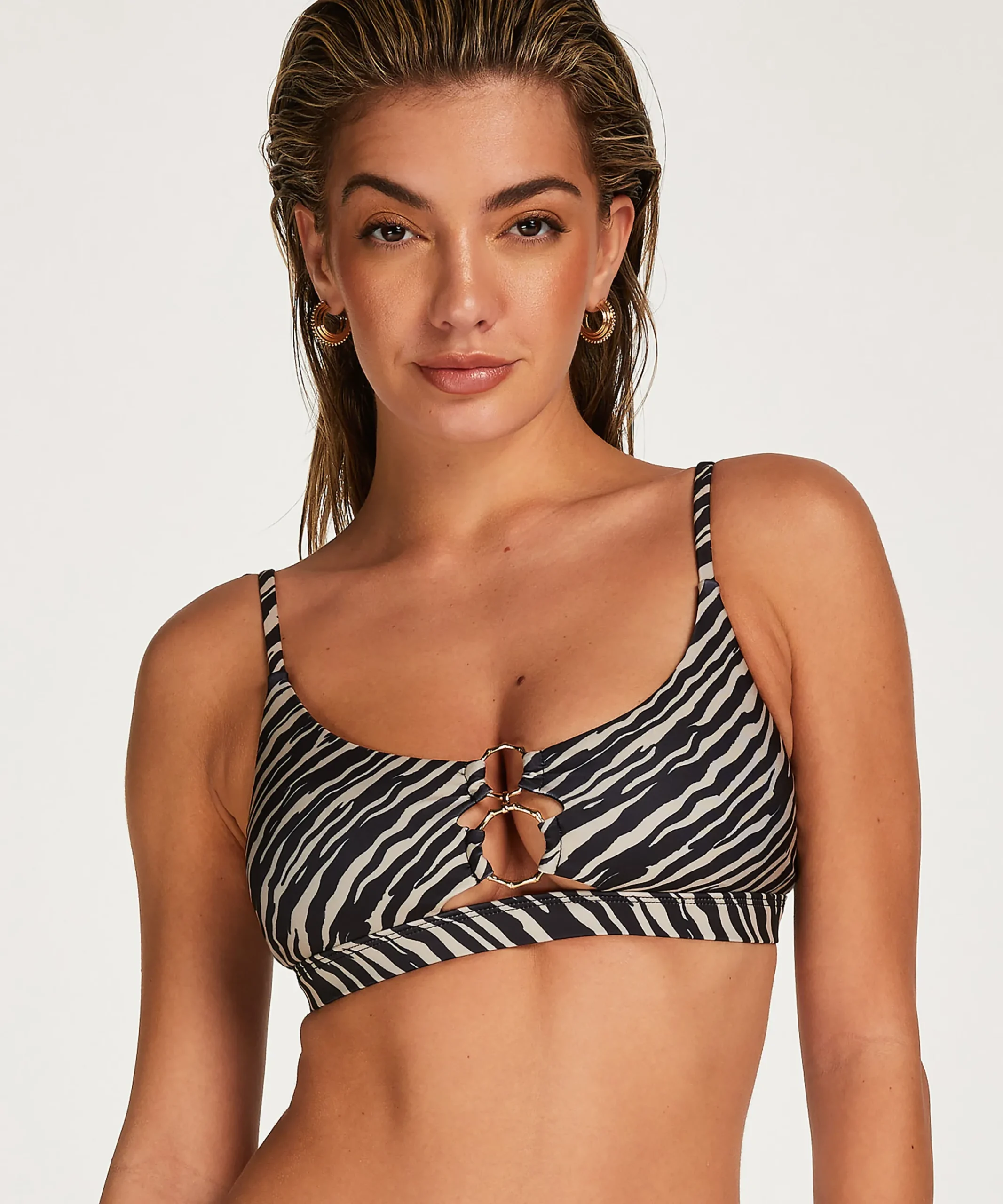Bikini Oberteil Zebra<Hunkemöller Clearance