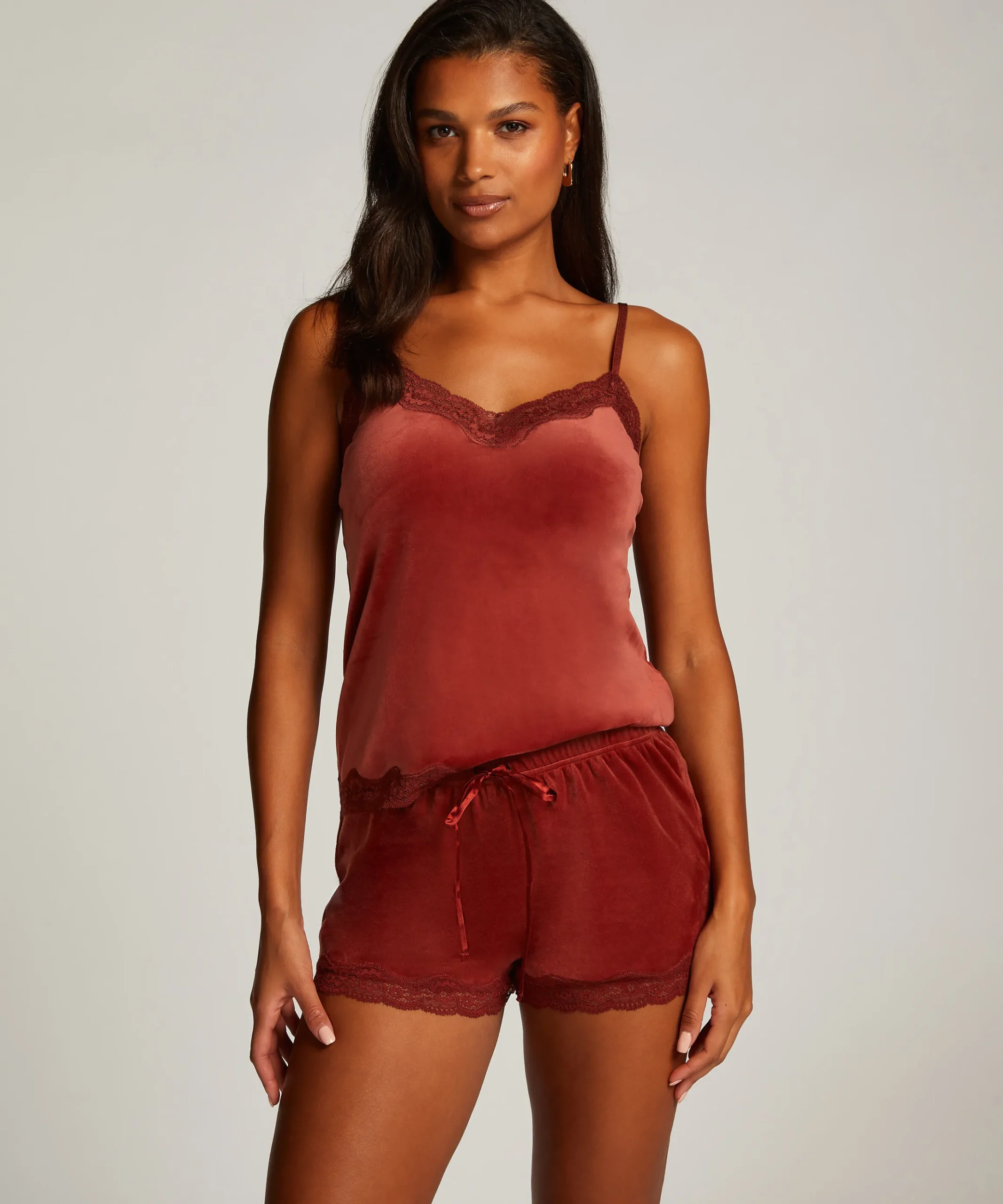 Cami Velours Spitze<Hunkemöller Clearance