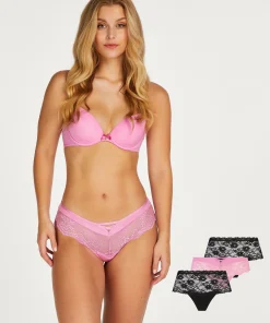 3Er-Pack Hoher Boxerstring Amaka<Hunkemöller Best
