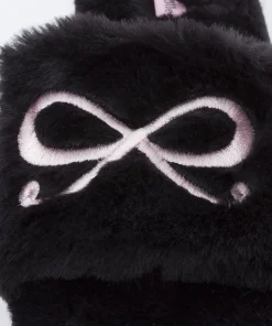 Fake Fur Slippers Bow<Hunkemöller Discount