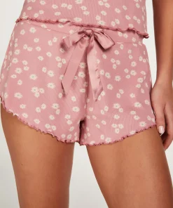 Gerippte Spitzenshorts<Hunkemöller Store