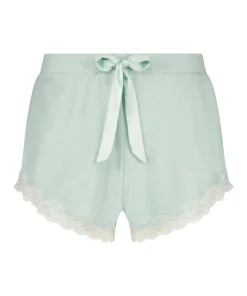Gerippte Spitzenshorts<Hunkemöller Shop
