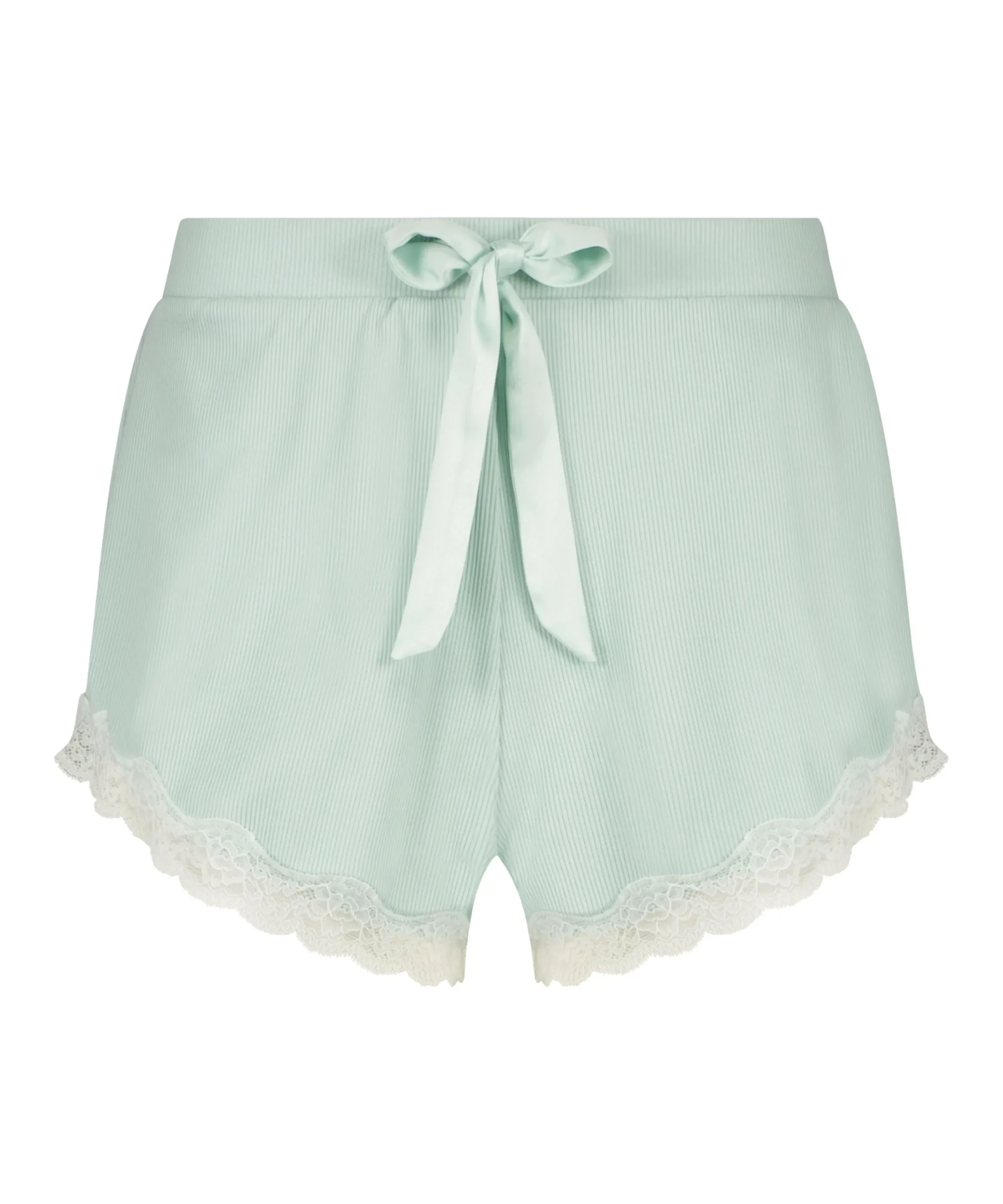 Gerippte Spitzenshorts<Hunkemöller Shop