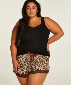 Hemdchen Ripp-Spitze<Hunkemöller Shop