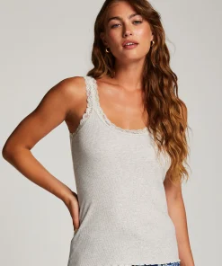 Hemdchen Ripp-Spitze<Hunkemöller Fashion