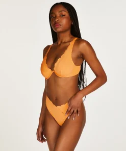 Hoch Ausgeschnittener Bikini-Slip Scallop<Hunkemöller Best