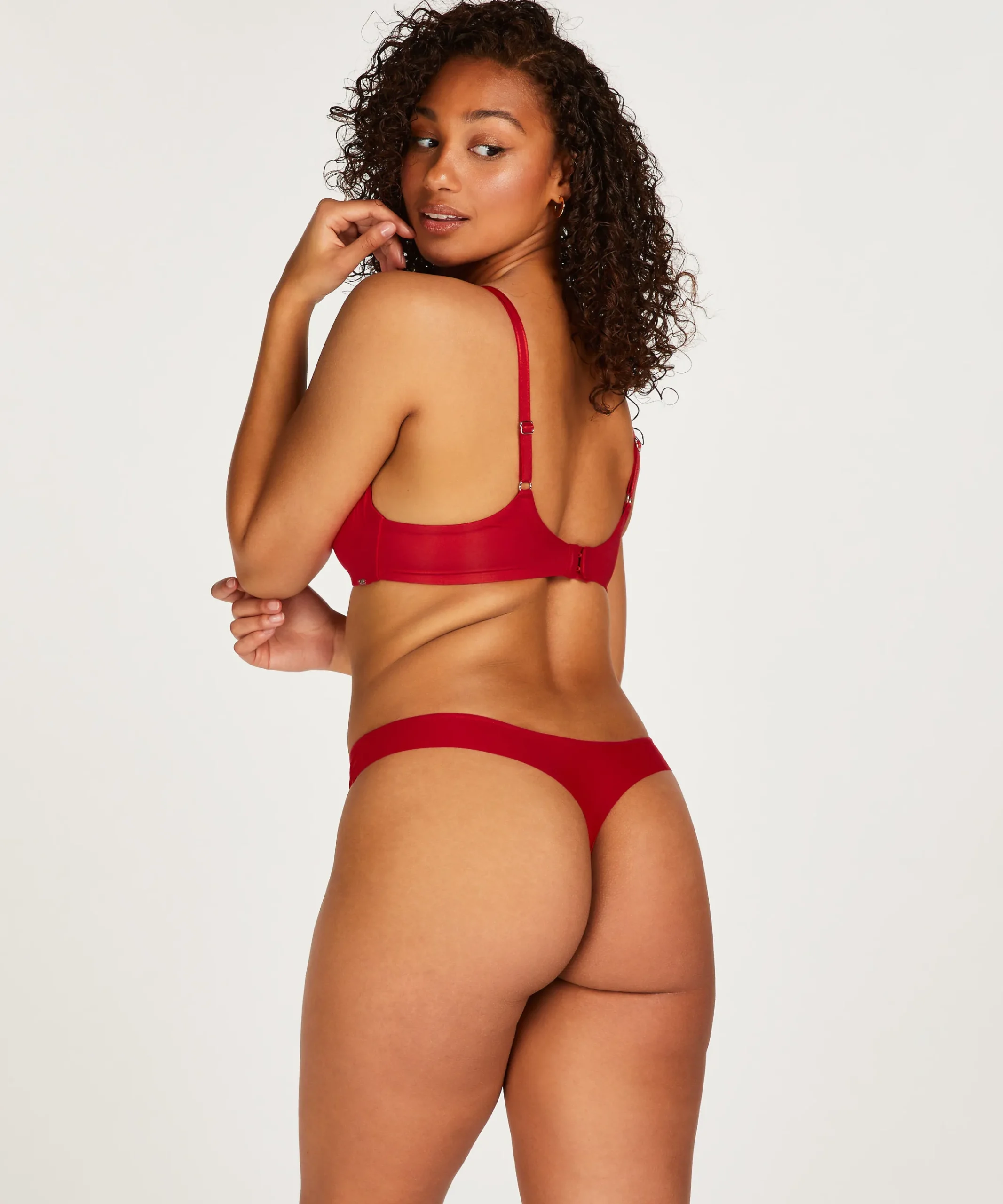 Invisible String Stripe Mesh<Hunkemöller Clearance