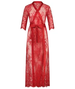 Kimono Allover Lace Lang<Hunkemöller Discount