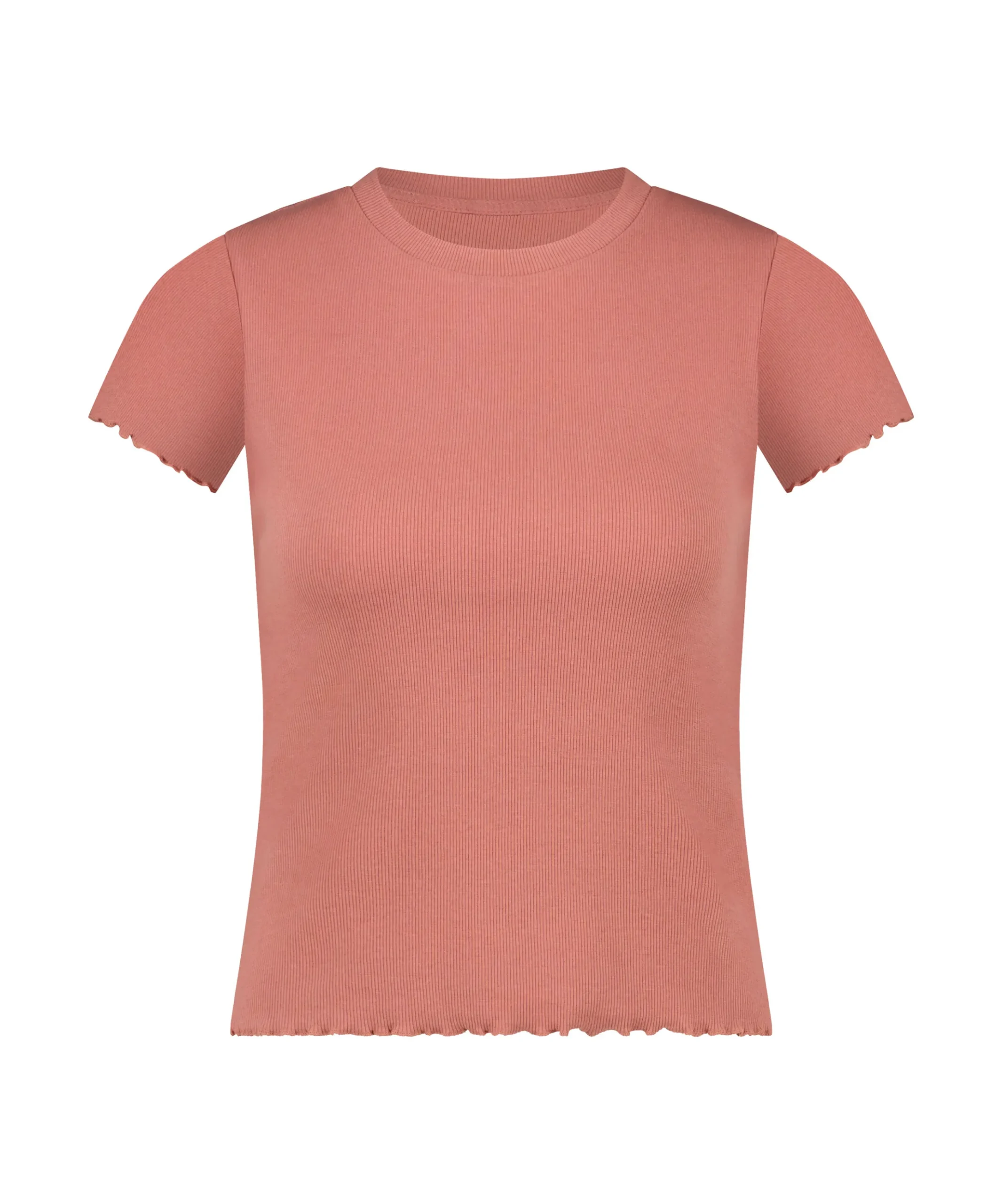 Kurzarm-Baumwollshirt<Hunkemöller Cheap