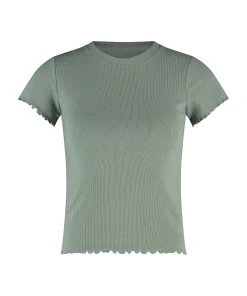 Kurzarm-Baumwollshirt<Hunkemöller Cheap