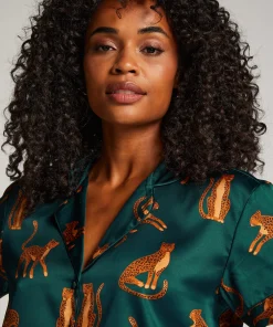 Kurzarmelige Satin-Jacke<Hunkemöller Best Sale