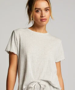 Kurzarm-Pyjamatop Loose Fit<Hunkemöller Hot
