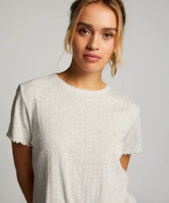 Kurzarm-Pyjamatop Loose Fit<Hunkemöller Hot