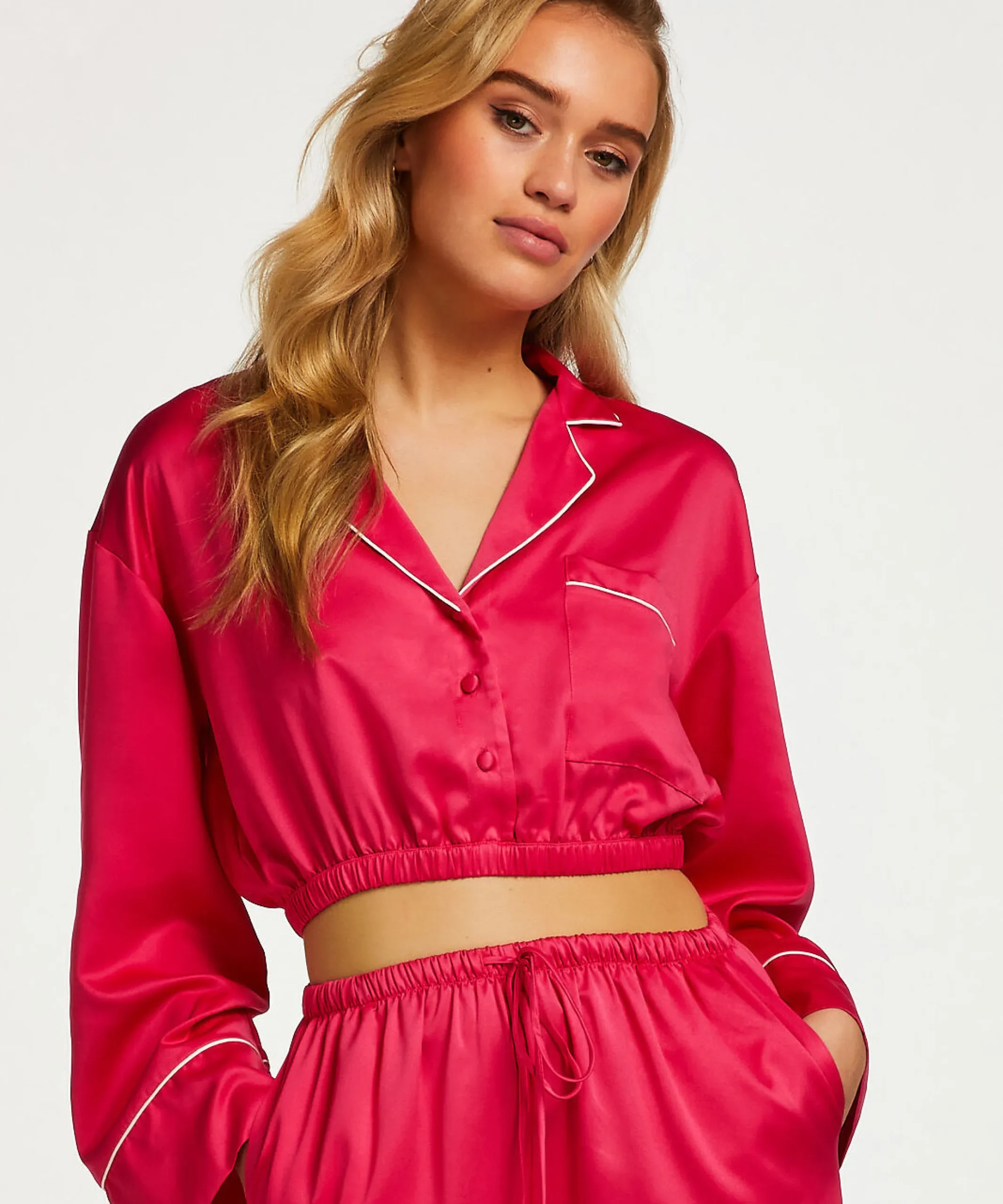 Langarmelige Cropped Fit-Jacke<Hunkemöller Best Sale