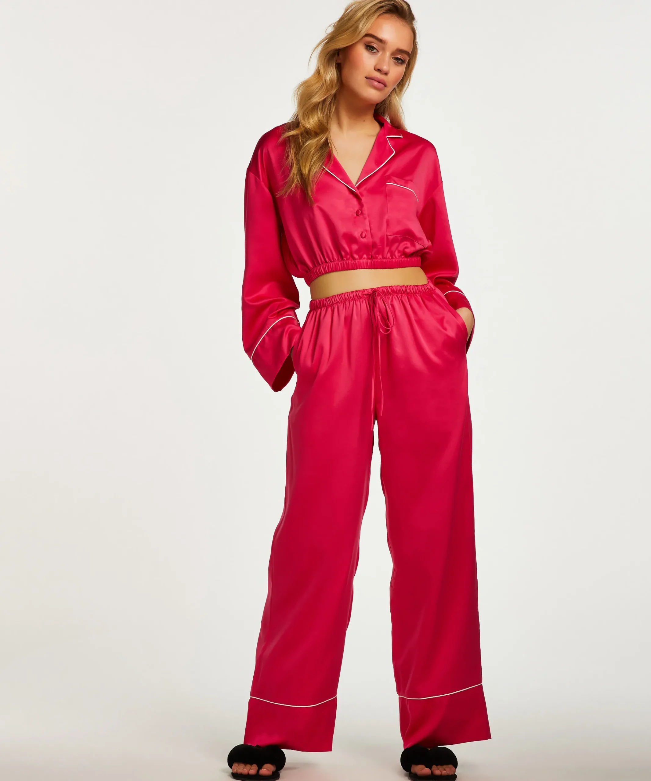 Langarmelige Cropped Fit-Jacke<Hunkemöller Best Sale