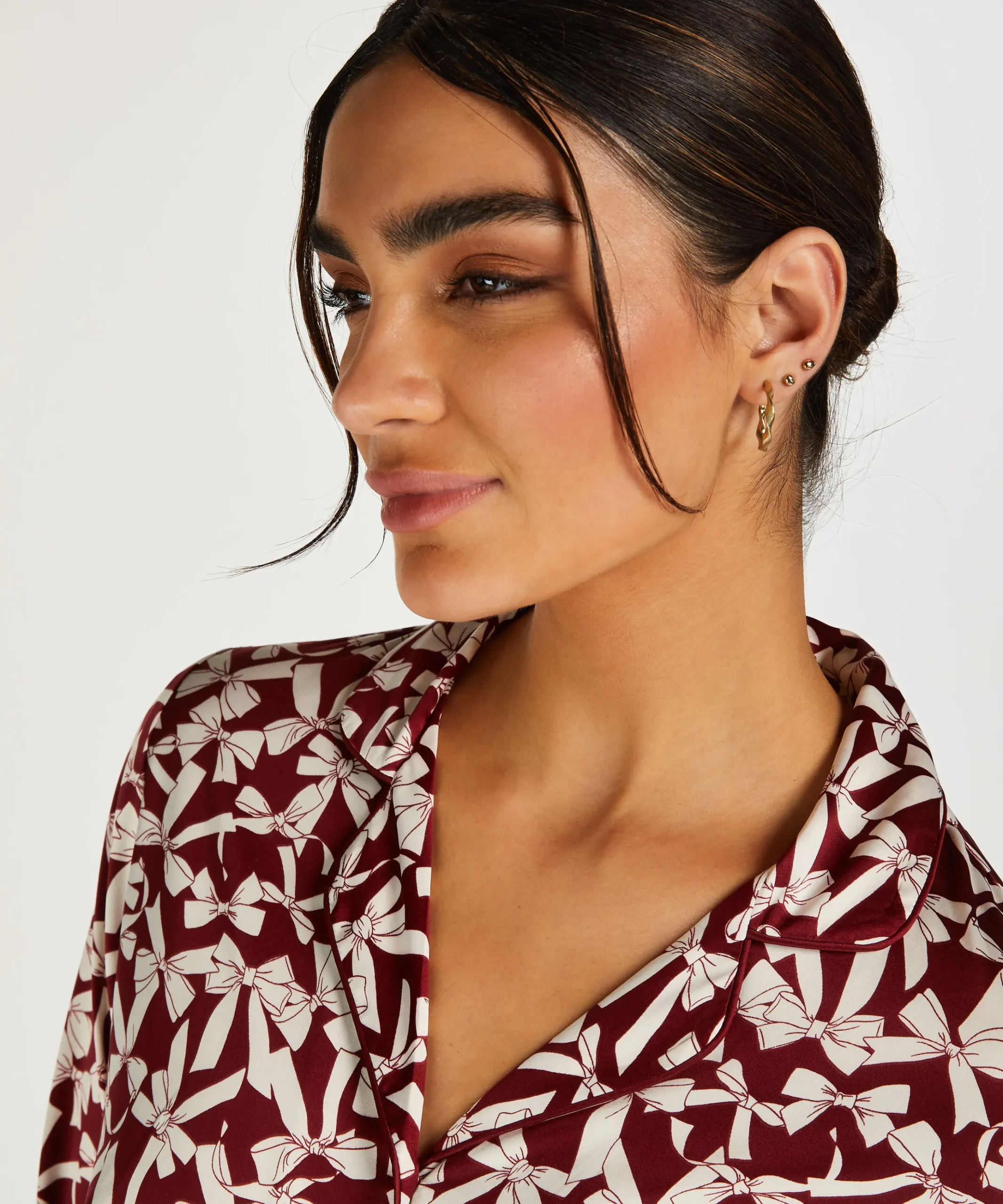Langarmjacke Satin<Hunkemöller Shop