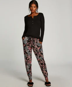 Langarm-Pyjamatop<Hunkemöller Discount
