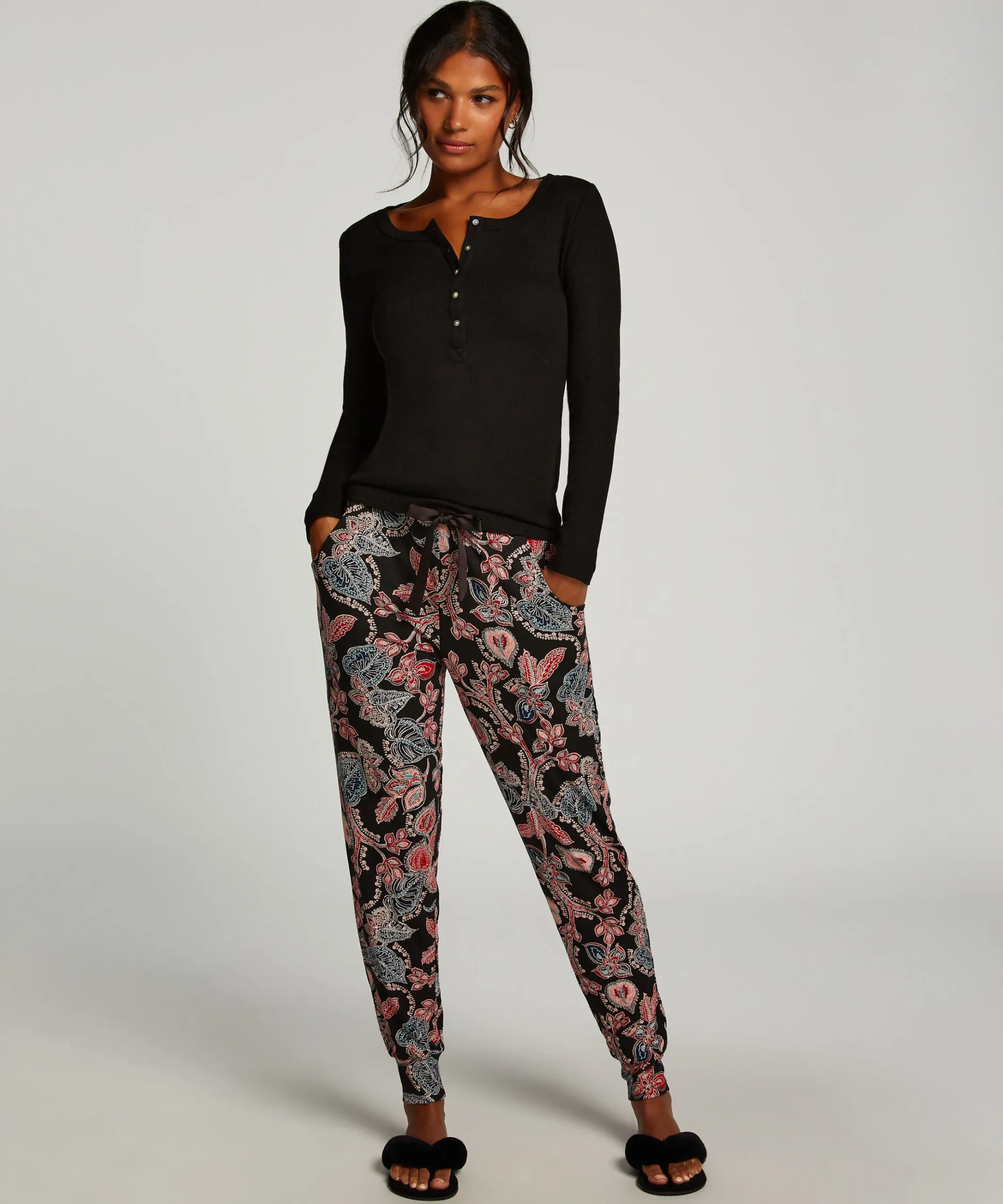 Langarm-Pyjamatop<Hunkemöller Discount