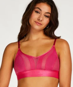 Mesh-Bralette Glossy<Hunkemöller Online