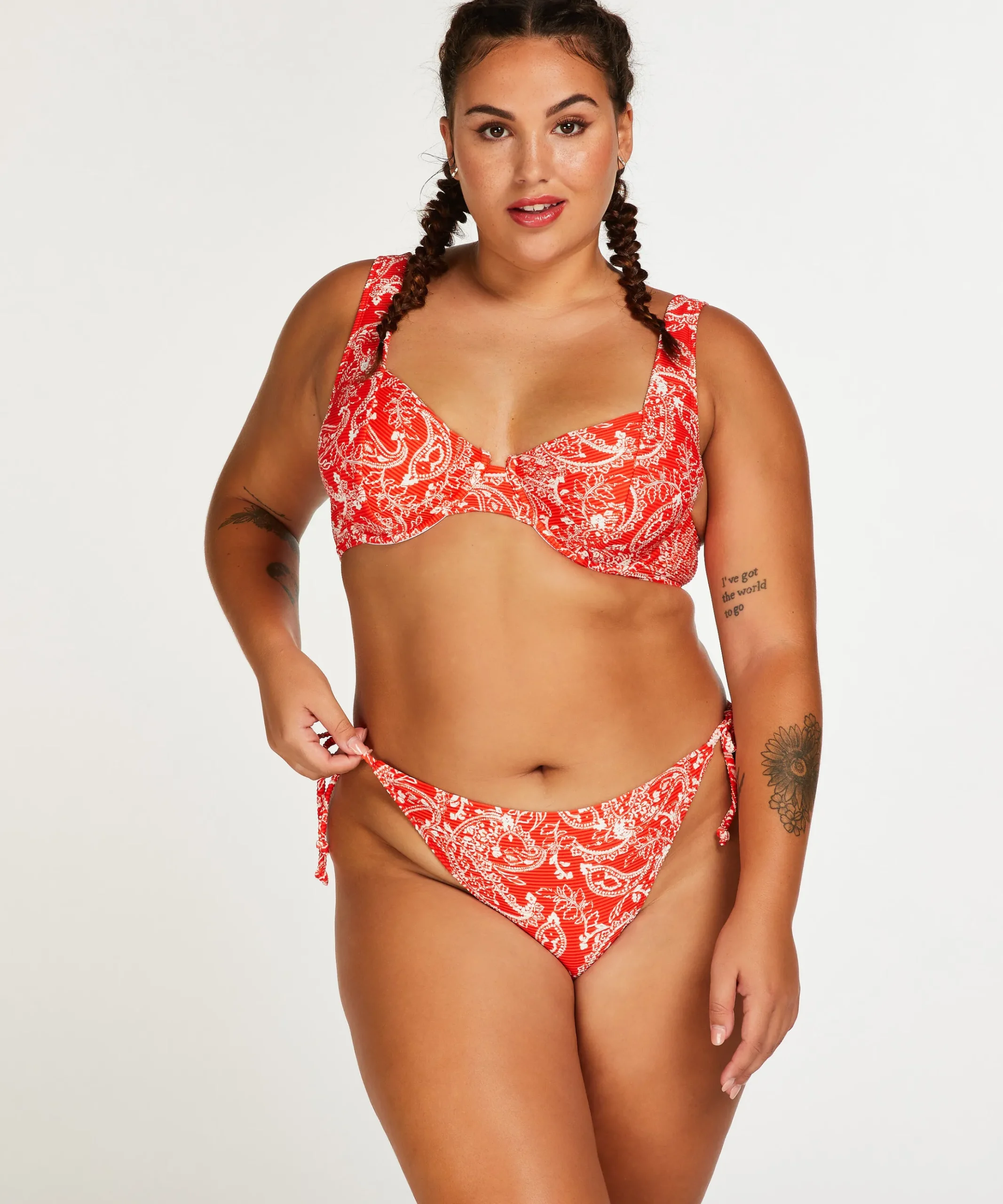 Nicht-Vorgeformtes Bügel-Bikini-Oberteil Paisley<Hunkemöller Outlet