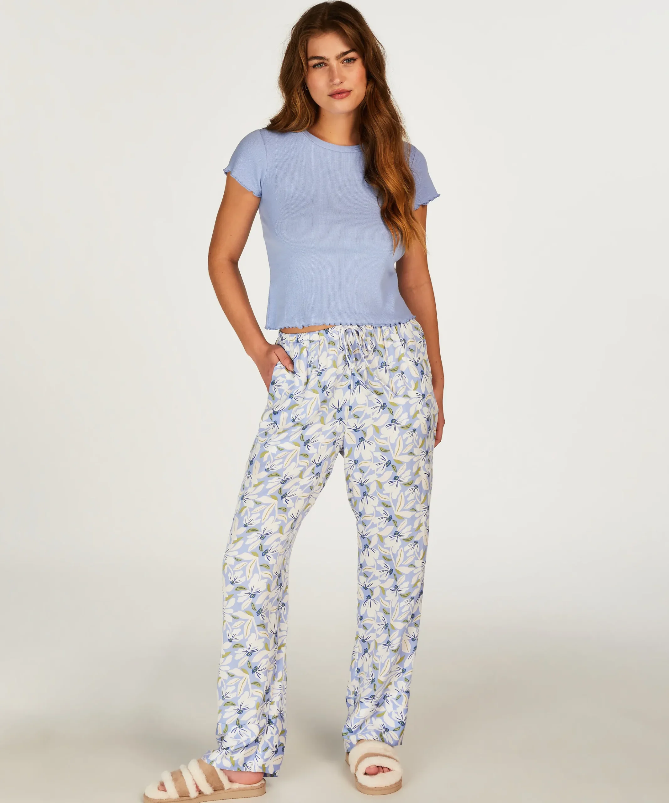 Pyjamahose Woven Springbreakers<Hunkemöller Clearance