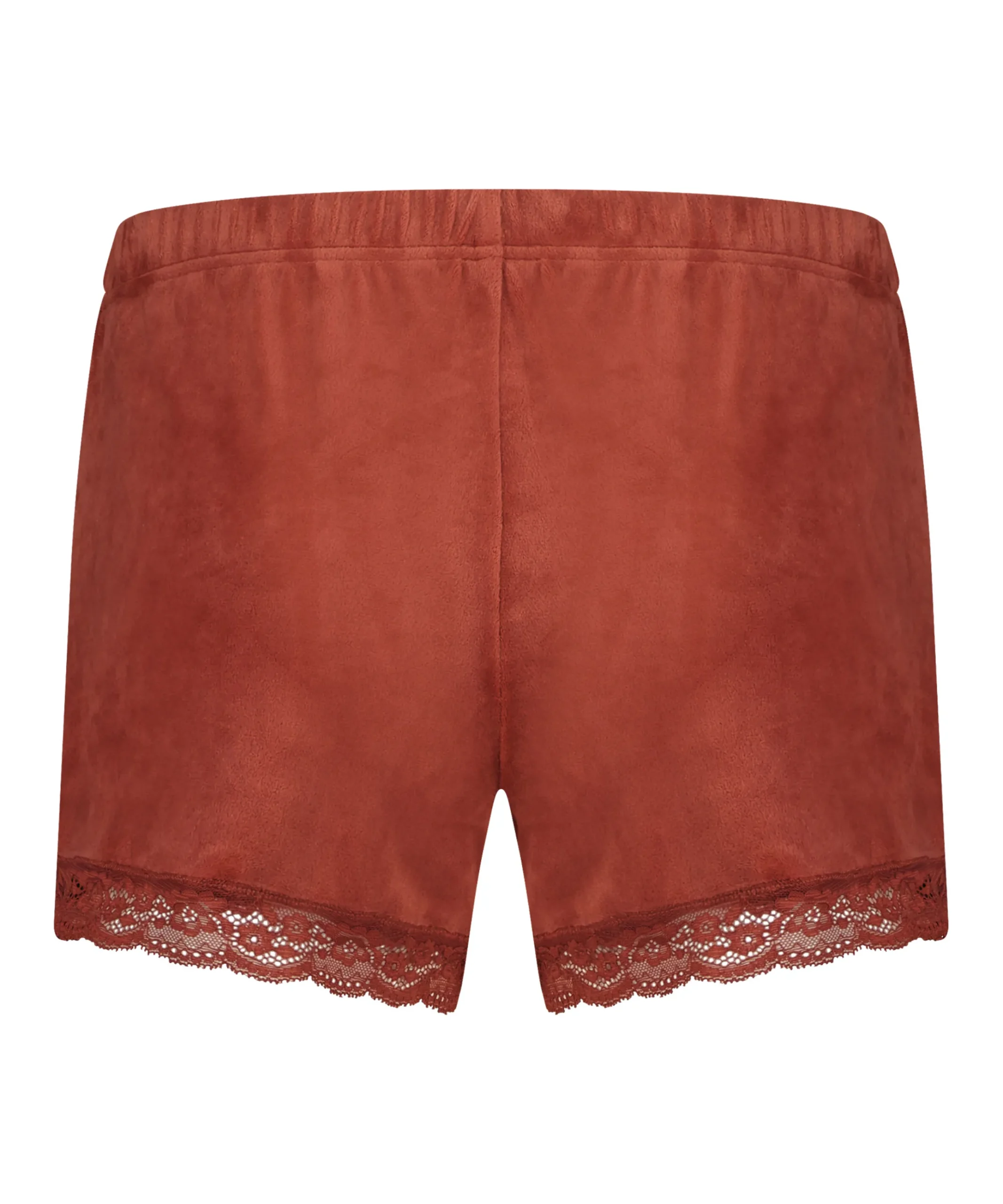 Shorts Aus Velours Mit Spitze<Hunkemöller Store