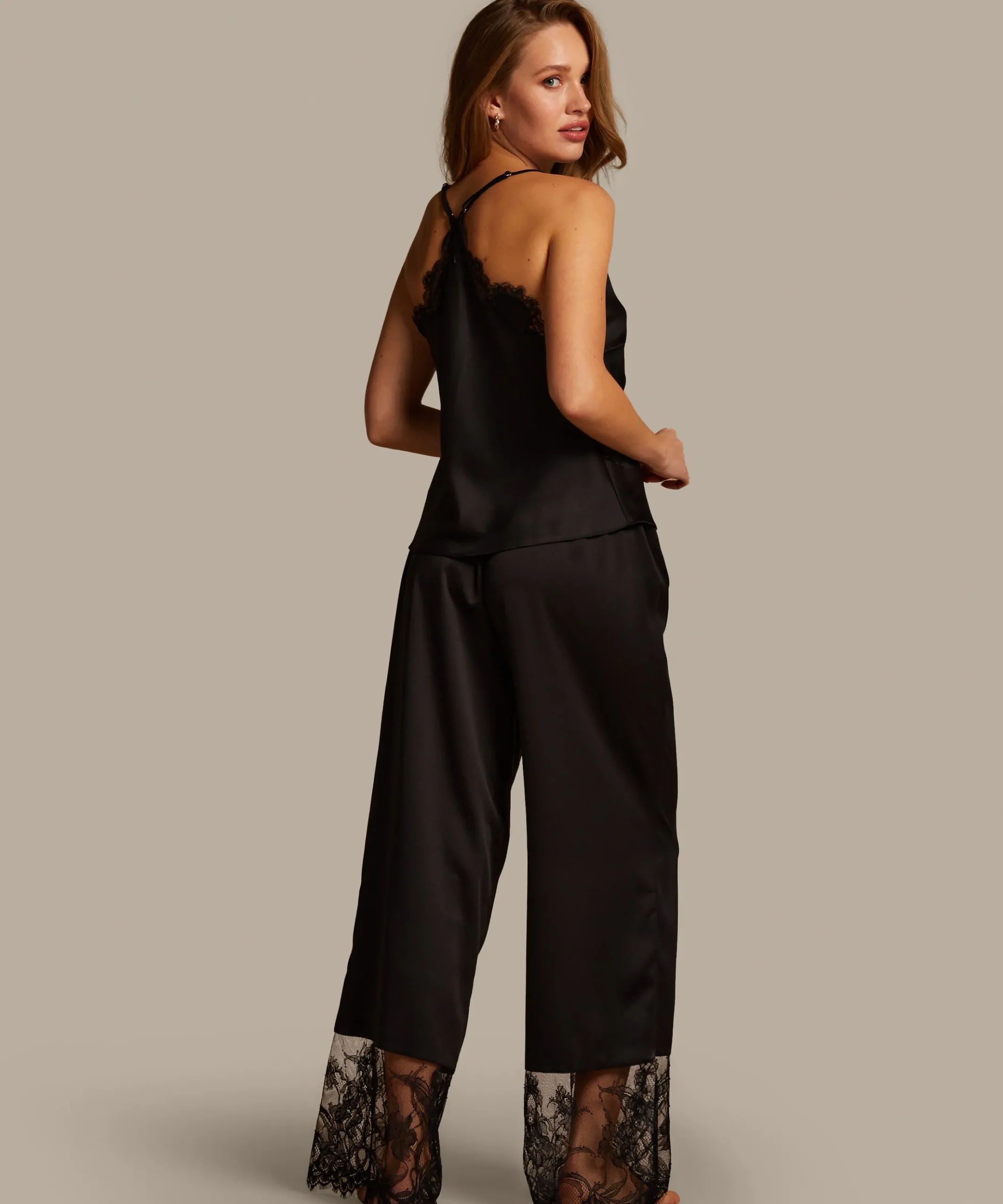 Spitzenhose Mit Weitem Bein Sophia<Hunkemöller Sale