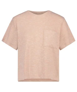 Top Mit Kurzen Armeln Rib<Hunkemöller Clearance