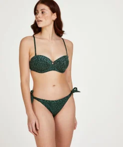 Vorgeformtes Push-Up Bügel-Bikiniobertei Tonal Leo Cup A - E<Hunkemöller Best