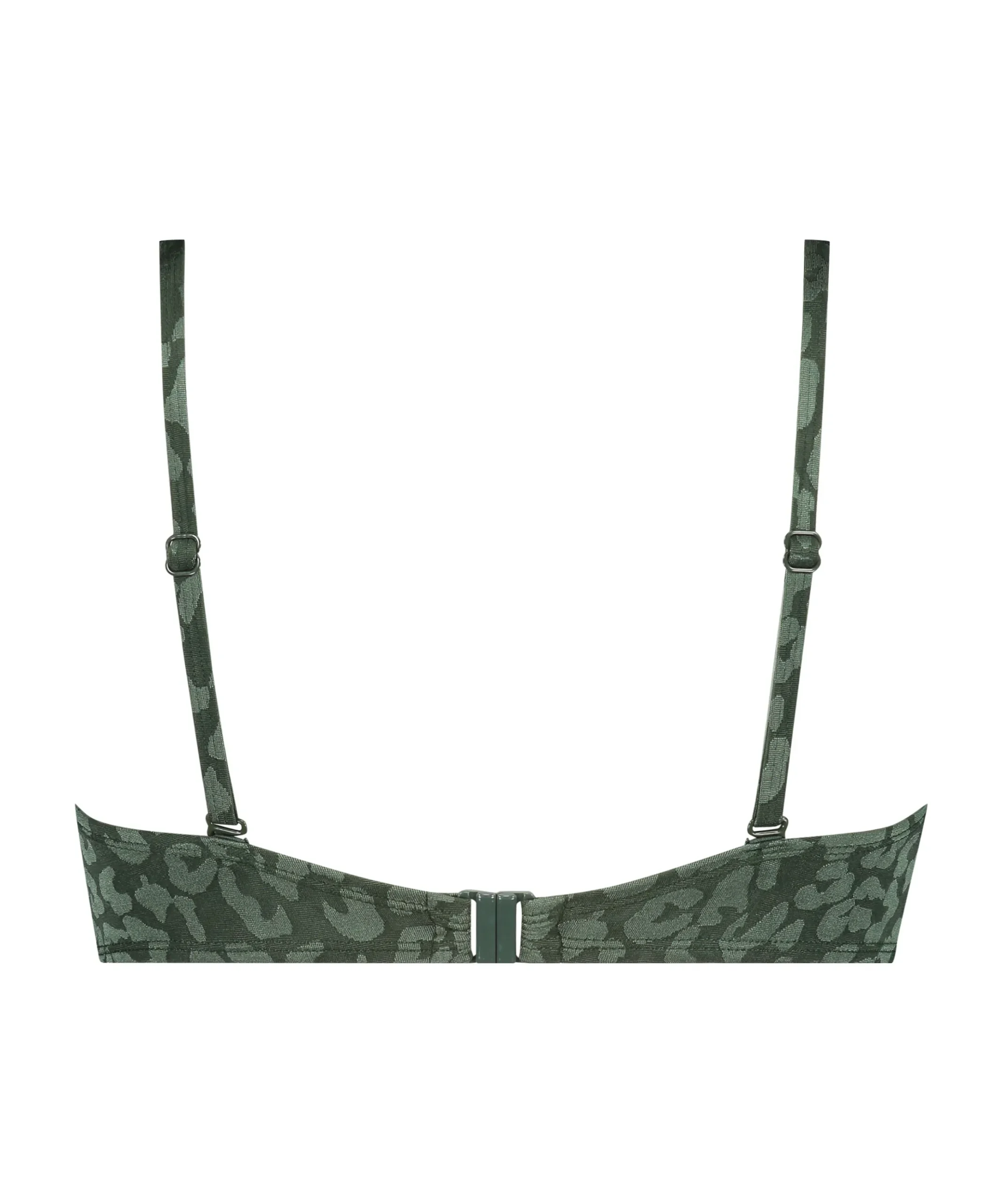 Vorgeformtes Push-Up Bügel-Bikiniobertei Tonal Leo Cup A - E<Hunkemöller Best