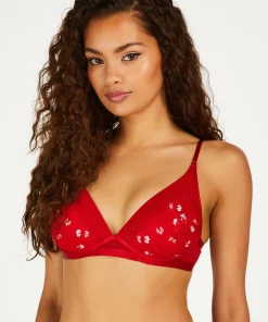 Wattierter Bügelloser Bh Violet<Hunkemöller Hot