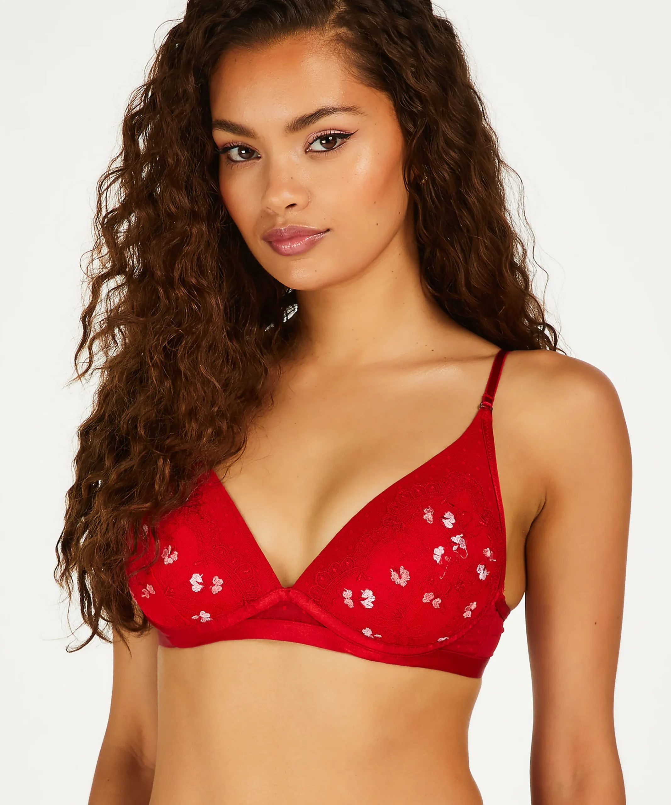 Wattierter Bügelloser Bh Violet<Hunkemöller Hot