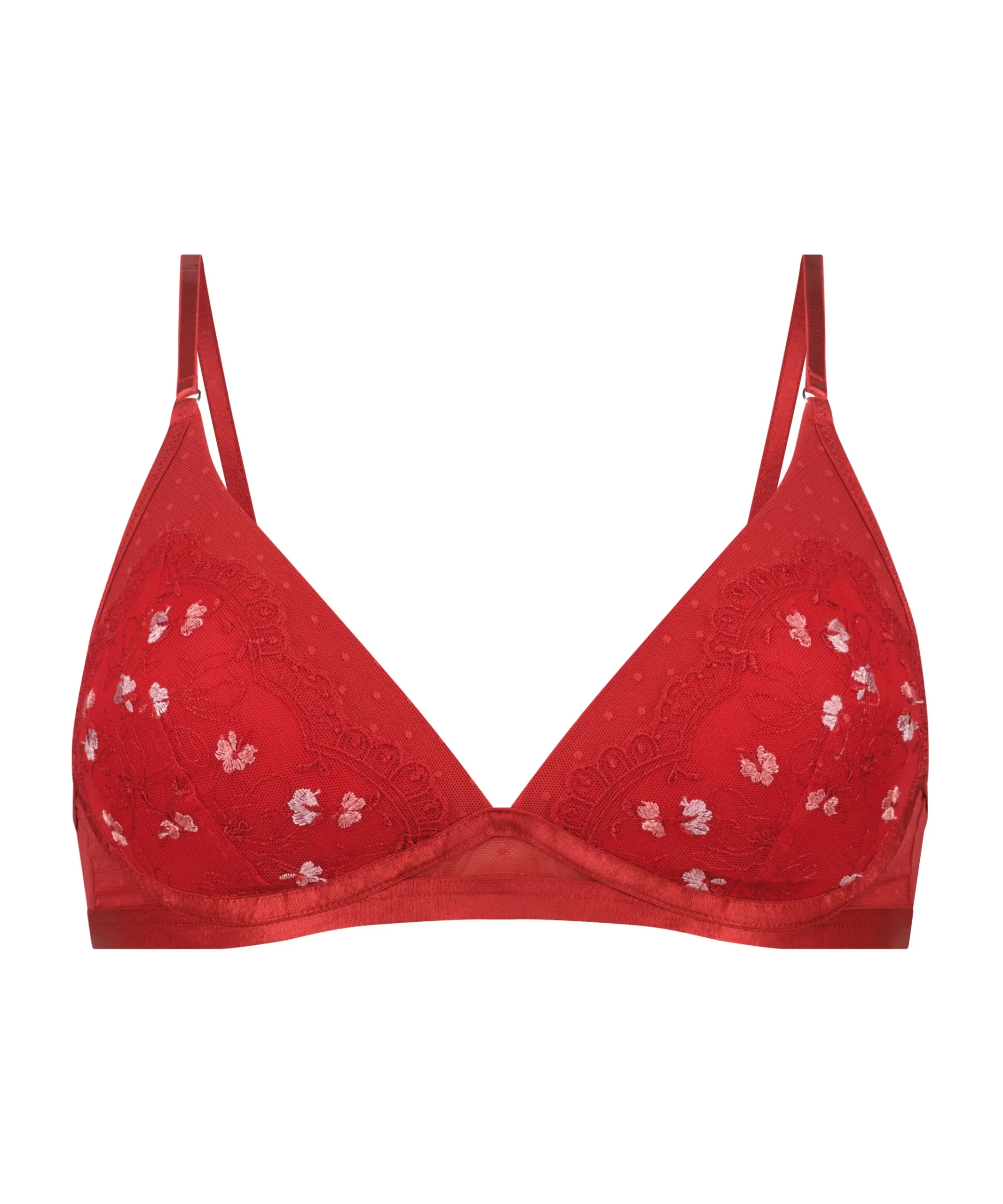 Wattierter Bügelloser Bh Violet<Hunkemöller Hot